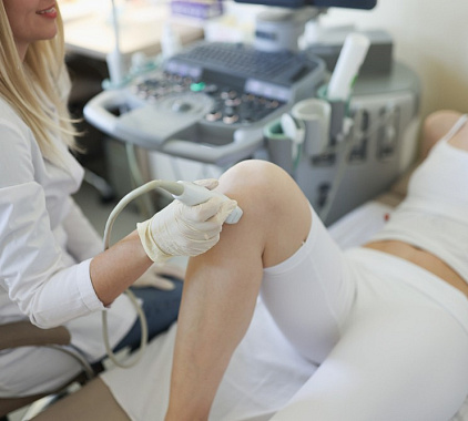 УЗИ коленного сустава УЗИ коленного сустава